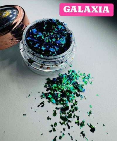 Flake multicromatico Lovely Nails Galaxia