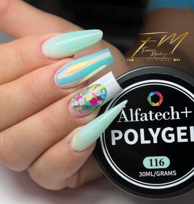 Polygel Alfatech #116
Verde menta