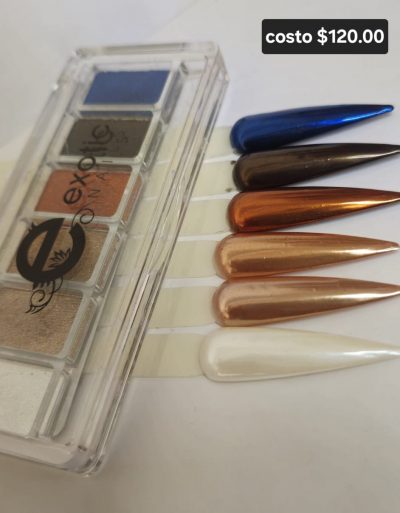 Paleta de Efectos espejo Autum Exotic Nails