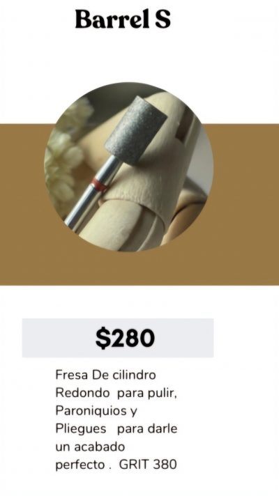 Punta Barrel S Manikura Pro