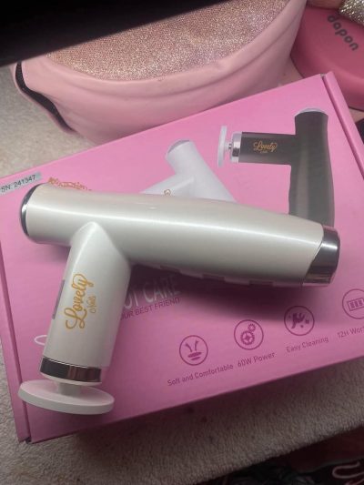 Pododisco inalambrico Blanco Lovely nails