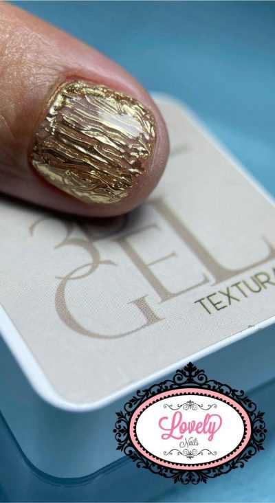 Gel texture 3d Lovely nails 
Ideal para texturas y relieves - Imagen 2
