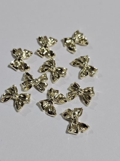 Set de moñitos dorados #2