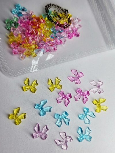 Moñitos Jelly 50 pzas Lovely nails