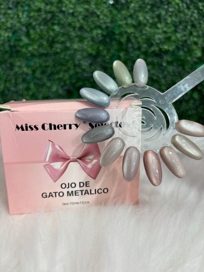 Gama Miss Cherry Cat eye Metalico 12 tonos - Imagen 4