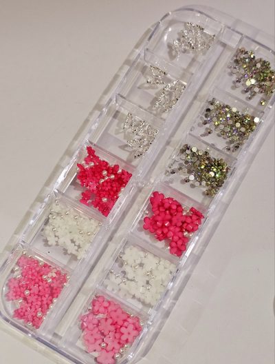 Decoracion Mix Flores /dijes