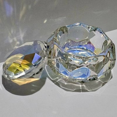 Godete tornasol Tapa de cristal
