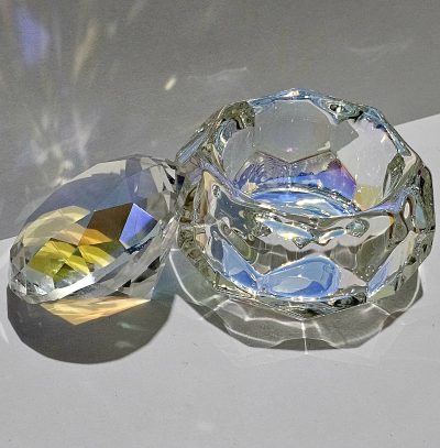 Godete tornasol Tapa de cristal