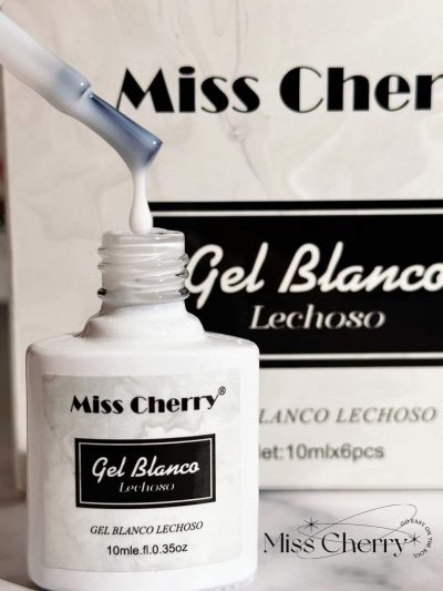 Gel Miss cherry Blanco lechoso