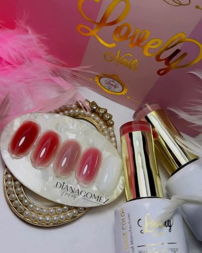 Gama Rubber Lovely Nails 5 tonos 15 ml - Imagen 3