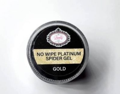 Spider gel Platinum Gold Lovely nails