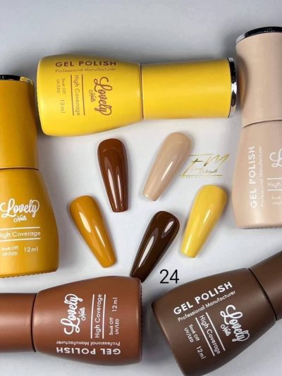 Gama de gel Lovely nails #24