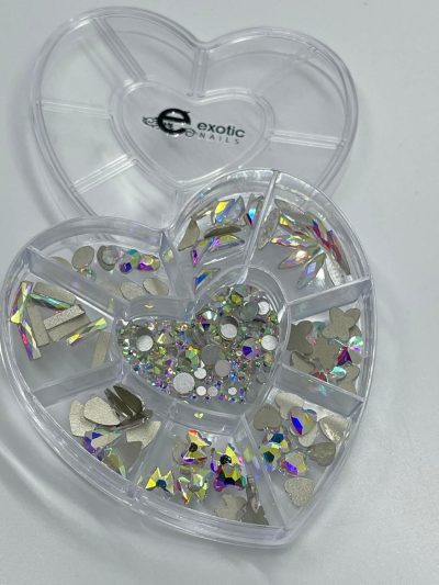 Cristal Mix Tornasol Exotic Nails