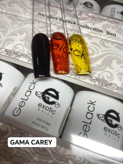 Gama Gelack Tricolor Exotic Nails Carey - Imagen 2