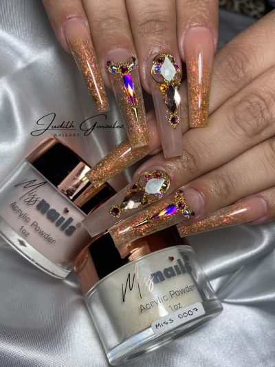 Acrilico Miss Nails 007 Glitter 1/2 oz