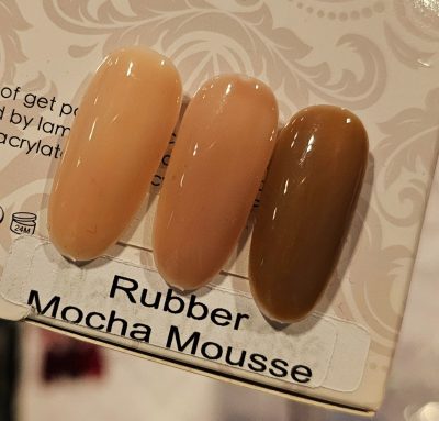 Gama Gelack Tricolor Exotic Nails Rubber Mocha Mousse