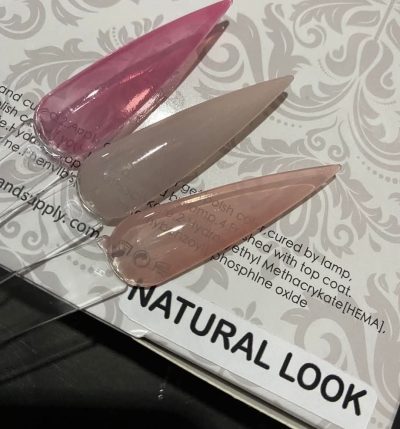 Gama Gelack Tricolor Exotic Nails Natural look