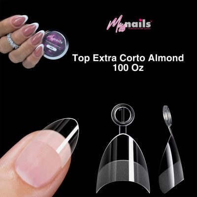 Caja De tip mini almond Cristal Miss Nails - Imagen 2