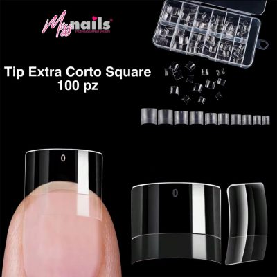 Tip Mini Square Cristal Miss Nails