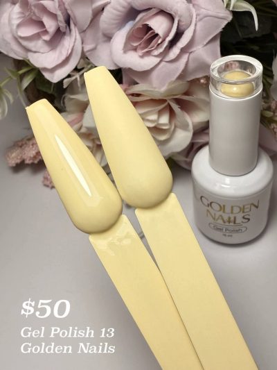 Gel polish Golden Nails