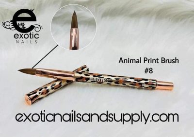 Pincel Exotic Nails #8  Animal Print