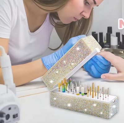 Portapuntas con Cristales Tornasol