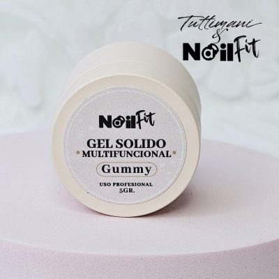 Gel solido multifuncional Gummy Tuttimani Nail Fit - Imagen 3