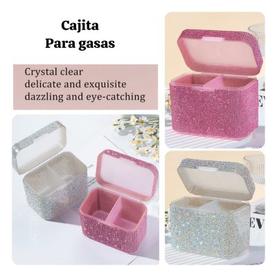 Cajita para guardar gasas con Cristales Tornasol