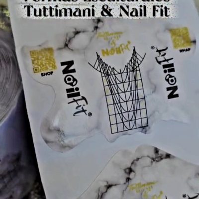 Formas Nail Fit tuttimani Rollo 500 pzas