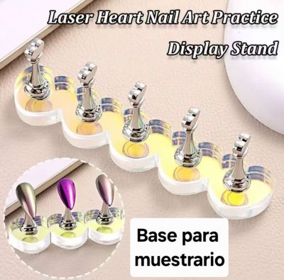 Base para muestrario Corazon