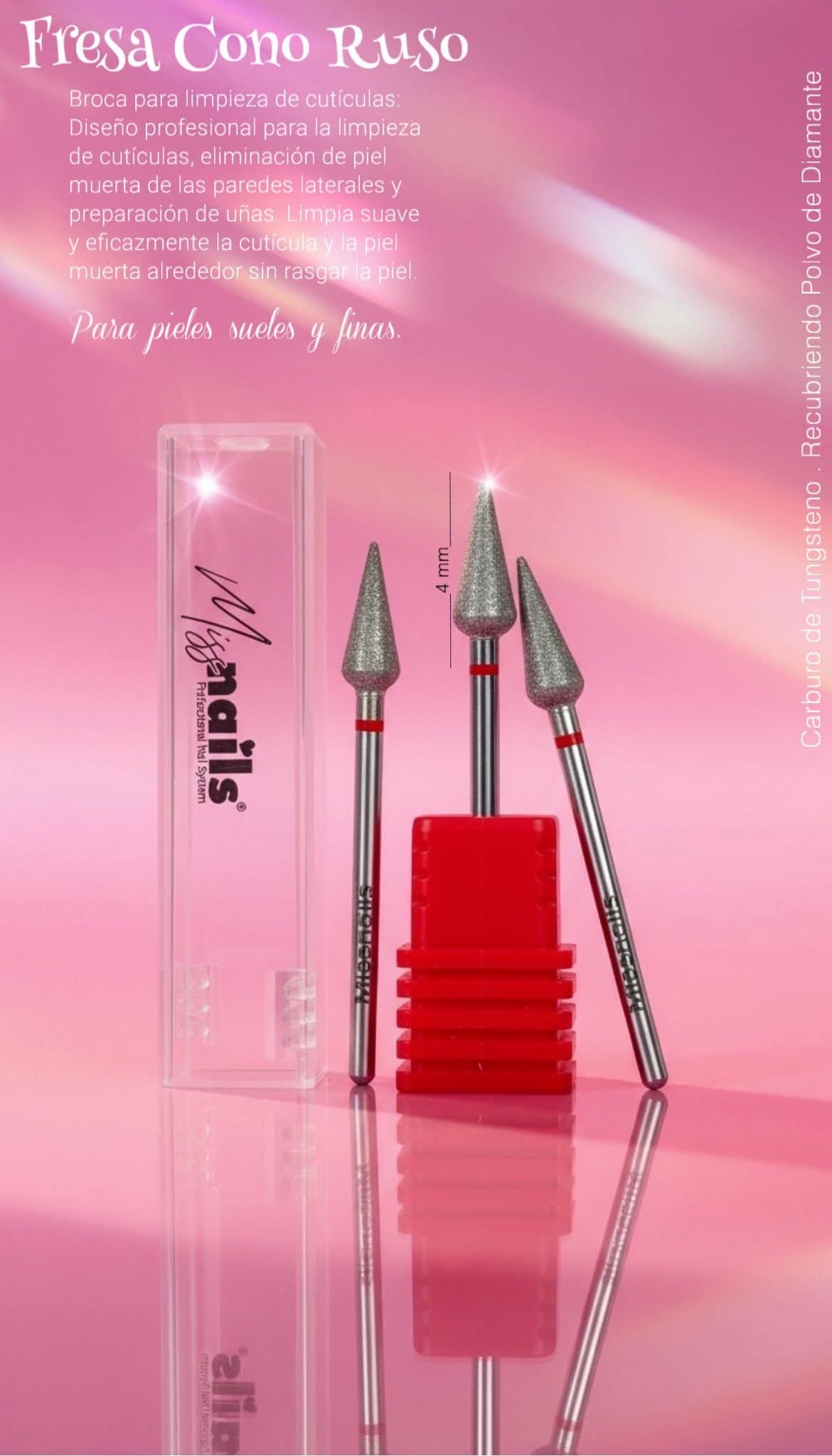 Punta Cono ruso Missnails