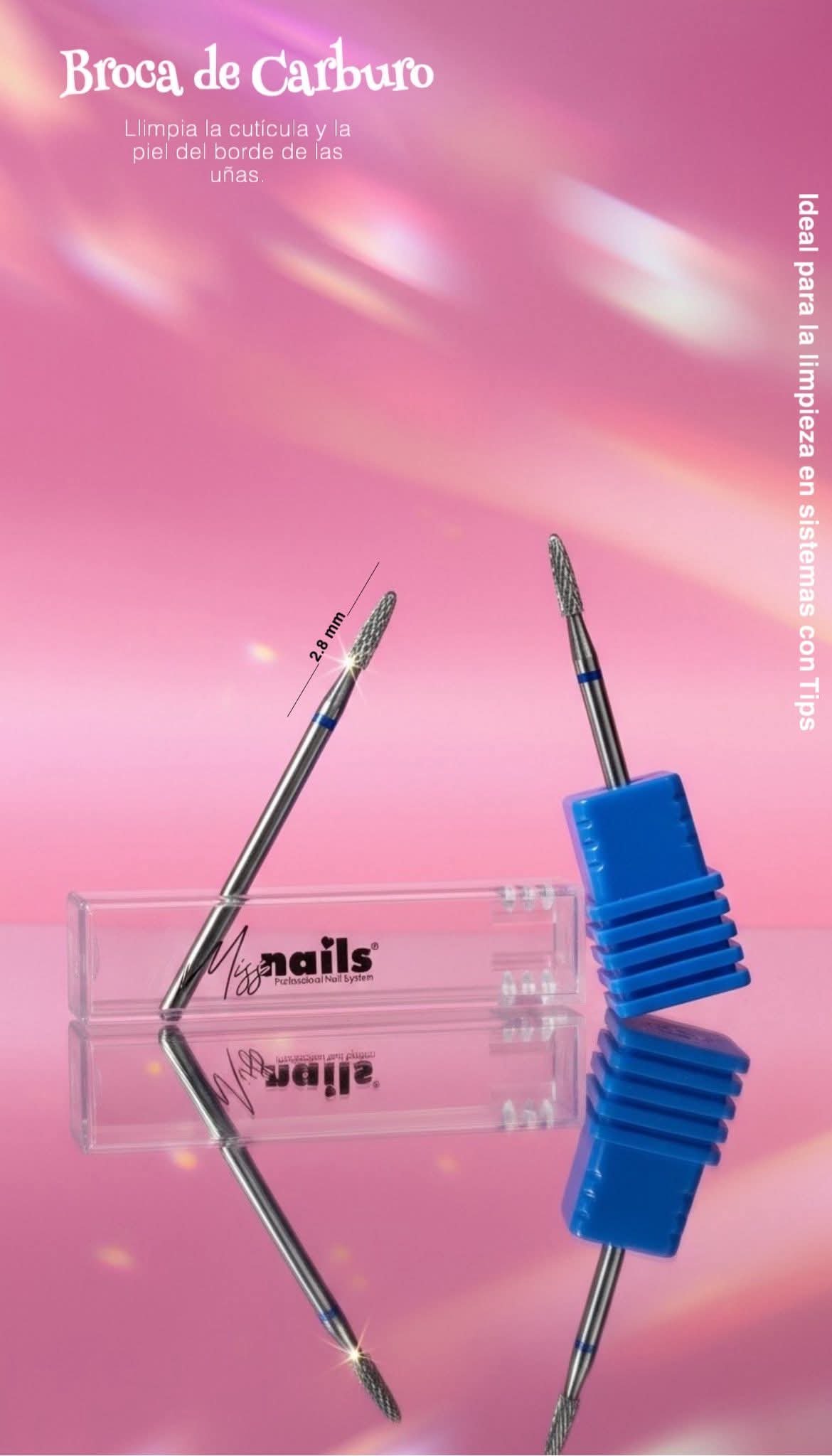 Punta de carburo MissNails